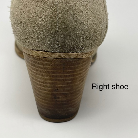 Franco Sarto Ankle Suede Boot  Suede Leather Tan size 9 - Picture 6 of 15